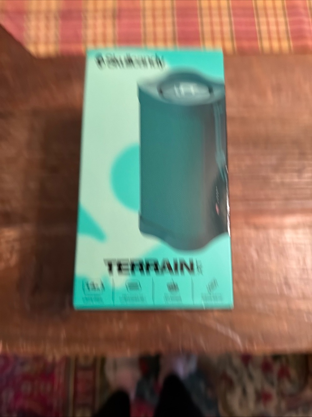 Skullcandy Terrain XT Wireless Speaker Green Waterproof Big Bass 14 Hr Battery